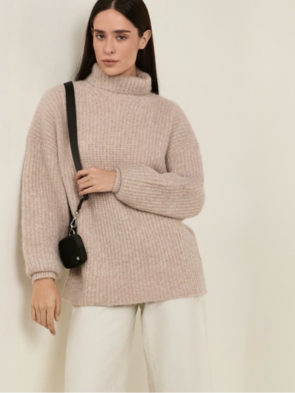 Lululemon Alpaca & Wool Blend Oversized Cozy Sweater Medium